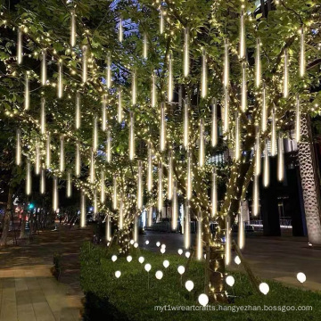 Shinedo Holiday Decoration Led Crystal Ball Water Drop Fairy Christmas Solar String Light
